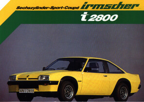 Irmscher I 2800 Prospekt Vorderseite