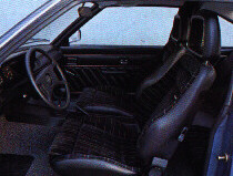 Irmscher I 2800 Innenraum mit Recaro-Sitzen