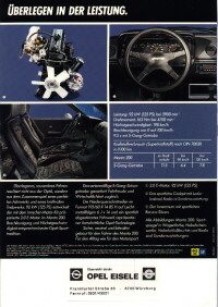 Irmscher Manta 200 Prospekt R�ckseite